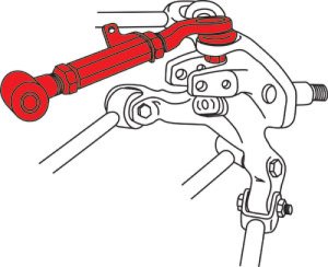 Honda Odyssey Control Arm - Rear Upper - SPC Performance - EZ Arm XR Adjustable Camber - `05-`10 Honda Odyssey Control Arm - Rear Upper - SPC Performance - EZ Arm XR Adjustable Camber - `05-`10